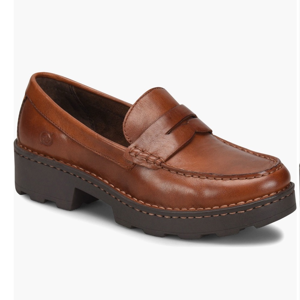 Born leather loafers